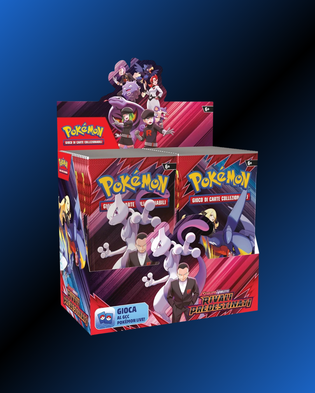 Pokemon Rivali Predestinati Booster Box Display 36 Bustine-ITA-SEALED sigillato