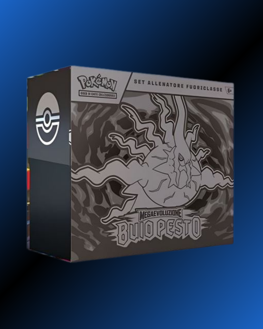 PRE-ORDER Set Allenatore Fuoriclasse (ETB) - Megaevoluzioni: Buio Pesto ( ITA)
